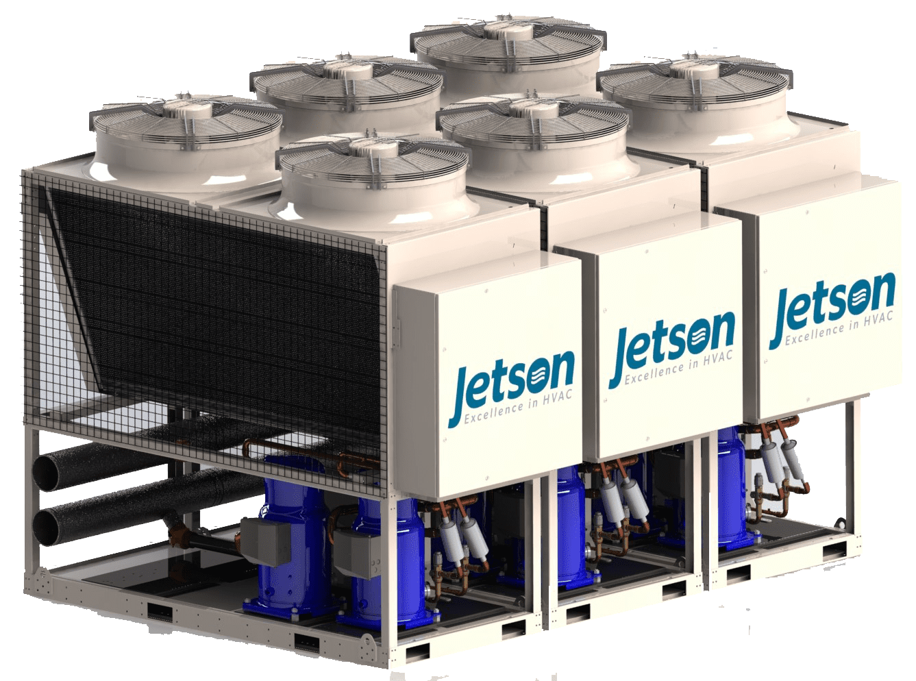 Jetson-air-cooled-array